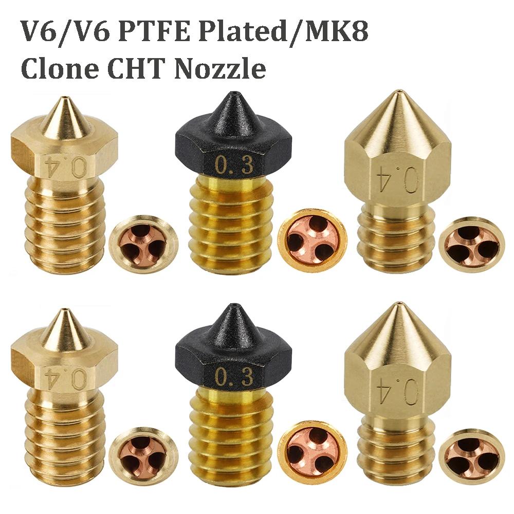 Ŭ CHT V6 MK8  M6  Ȳ PTFE  E3D V6 Ŭ CHT , 1.75 3mm ʶƮ 3D  ǰ, 5 